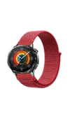 KRETON KRETON Huawei Watch GT5 46mm  Uyumlu Spor Kumaş Desenli Cırt Cırtlı Kordon Kayış thumbnail 2
