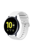KRETON KRETON Samsung Galaxy Watch Active 2 40mm/44mm  Uyumlu Kordon Yumuşak Dokulu Soft Renk Tokalı Silikon Kayış thumbnail 8