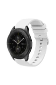 KRETON KRETON Samsung Galaxy Watch 42mm ile  Uyumlu Kordon Yumuşak Dokulu Soft Renk Tokalı Silikon Kayış thumbnail 9