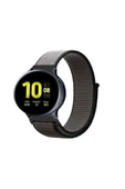 KRETON KRETON Samsung Galaxy Watch Active 2 40mm/44mm Uyumlu Spor Kumaş Desenli Cırt Cırtlı Kordon Kayış thumbnail 9