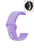 KRETON KRETON Samsung Galaxy Watch 4 Classic 42mm/46mm Uyumlu Kordon Yumuşak Dokulu Silikon Kayış thumbnail 3