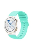 KRETON KRETON Huawei Watch Gt3 Pro 43mm ile Uyumlu Kordon Yumuşak Dokulu Soft Renk Tokalı Silikon Kayış thumbnail 3