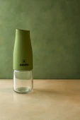 Royal Gross 500 ml Yeşil Cam Yağdanlık – Sızdırmaz Kapaklı Şık Yağ ve Sirke Şişesi thumbnail 2