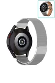 KRETON KRETON Huawei Watch Gt3 Pro 46mm Uyumlu Kordon Hasır Metal Örgü Tarz Mıknatıslı Milano Kayış thumbnail 4