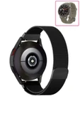 KRETON KRETON Amazfit GTR 47mm Uyumlu Kordon Hasır Metal Örgü Tarz Mıknatıslı Milano Kayış thumbnail 4