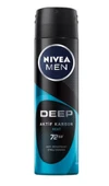 Nivea Men Deodorant Deep Beat Aktif Karbon Erkek Sprey 150 ml - 1