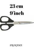 prokama Kumaş Kesme Terzi Makası 23 Cm 9'inç Kağıt Kesme Keskin Yüksek Kaliteli Paslanmaz Makas thumbnail 4