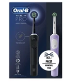Oral-B Vitality Pro Protect x Clean Şarjlı Diş Fırçası 2li Paket - 1