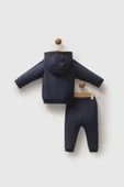 U.S. Polo Assn 3'lü Takım USB2584 Lacivert thumbnail 4