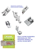 singer pfaff Dikiş Makine Çarşısı -singer Zetina Jnme Dikiş Makine Altı Parça Ayak Seti-dali 14 No 10 Adet Iğne thumbnail 1