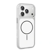 Apple iPhone 17 Pro Kılıf Metal Buton Tasarımlı Zore İkonik Sert Silikon Kapak - 4