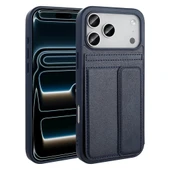 Apple iPhone 17 Pro Kılıf PU Deri Kartlıklı Zore Sevilla Kapak - 1