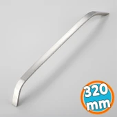 Mobilya Çekmece Mutfak Dolabı Dolap Kapak Kulpları Kulb Kulpu 32 cm Metal İnox Kulp 320 mm thumbnail 1