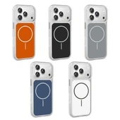 iPhone 17 Pro Max Kılıf M-Safe Şarj Özellikli Metal Buton Tasarımlı İkonik Sert Silikon Kapak thumbnail 12