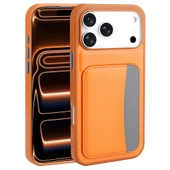 Apple iPhone 17 Pro Kılıf Kartlıklı Zore X-Kart Silikon Kapak - 5