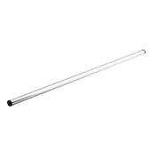 Silindir Yuvarlak Metal Oklava Alüminyum Tekli 49 cm Mutfak Börek Hamur Un Yufka Açma Krom Renk thumbnail 5