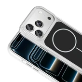 Apple iPhone 17 Pro Kılıf Metal Buton Tasarımlı Zore İkonik Sert Silikon Kapak - 11