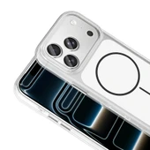 Apple iPhone 17 Pro Kılıf Metal Buton Tasarımlı Zore İkonik Sert Silikon Kapak - 9