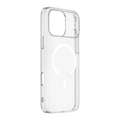 Apple iPhone 17 Pro Kılıf IC Çipli M-Safe Şarj Özellikli Şeffaf Kamera Çerçeveli Zore Toledo Kapak - 2