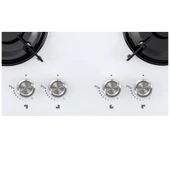 Regal SO 6041 BCY Beyaz Cam Set Üstü Ocak - 4