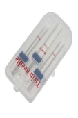 singer pfaff Dikiş Makine Zetina Bernina Janome Brother (2mm-3mm-4mm) Takım Çift Iğne thumbnail 1