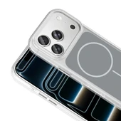 Apple iPhone 17 Pro Kılıf Metal Buton Tasarımlı Zore İkonik Sert Silikon Kapak - 8