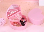 Kalp Tasarımlı Aynalı Takı Saklama Kutusu thumbnail 1