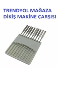 Zetina Dikiş Makine Singer Beko Bindallı Zenıth Ev Tipi Dikiş Makine Iğne 11/75 No Ince Kumaşlara (10 Adet) thumbnail 1