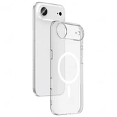 iPhone 17 Air MagSafe Mika Crystal Case Telefon Kılıfı - 1