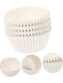 Kafem Kek Kapsülü Beyaz Küçük No:1 100 Adet (K41) thumbnail 1