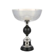 Vitale Royal Ayaklı Kase Gümüş 42 cm 32*32*42 CM - 1