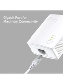 Tp-Link TL-PA7017 KIT AV1000 Gigabit Powerline Başlangıç Kiti thumbnail 7
