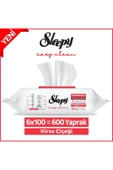 SLEEPY Sleepy Easy Clean Kiraz Çiçeği Yüzey Temizlik Havlusu&mendili 6x100 (600 YAPRAK) thumbnail 1
