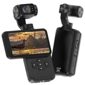 Mioji Mio Pocket 3 5K 30FPS 48MP 3 Eksenli Gimbal Kamera - 8