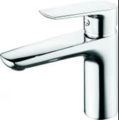 Creavit Solo Lavabo Banyo Batarya Seti ve SH640 (Oval) Tepe Duş Seti Krom thumbnail 2