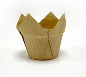 Kafem Muffin Kek Kapsülü Kalın Tulip Kraft 50li - K31 thumbnail 1