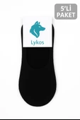 Kadın Siyah Pamuklu Babet Çorap 5’li Paket thumbnail 2