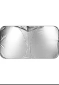 Cbtx Araba Güneşliği Yaz Ön Cam Güneş Koruyucu Isı Yalıtımı Katlanır Araba Güneşlik Perdesi 145x70 Cm Titanyum Gümüş - 7