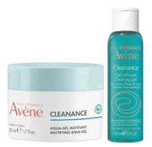 Avene Cleanance Matlaştırıcı 50 ml + Karma ve Yağlı Ciltler İçin Temizleme Jeli 100 ml - 1
