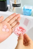Pratik Hijyenik Çözüm 5 Adet Renkli Kağıt Sabun Kutusu 500 Yaprak Kokulu Tek Kullanımlık El Sabunu thumbnail 2