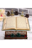 Hediyelik Kur'an-ı Kerim Raşel Yeşil Orta B. Tespihli Ah.kutu thumbnail 3