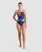 Arena Womens Diagonals Swimsuit Swim Pr Kadın Yüzücü Mayosu 008552700 - 3