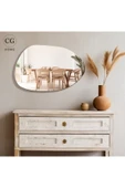 CG HOME Asimetrik Model Ayna, Çerçevesiz Ayna, Duvar Aynası, Konsol Aynası thumbnail 3