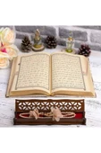 Hediyelik Kur'an-ı Kerim Raşel Krem Orta B. Tespihli Ah.kutu thumbnail 3