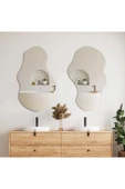 CG HOME Dalga Ayna, Asimetrik Ayna, Duvar Aynası, Konsol Aynası, Lavabo Aynası, Pinterest Ayna, Holl Aynası thumbnail 4