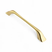 Mobilya Çekmece Mutfak Dolabı Dolap Kapak Kulpları Kulb Metal Mat Altın Gold Kulp 160 mm thumbnail 6