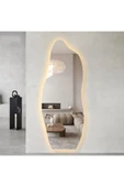 CG HOME Boy Aynası Ledli, Asimetrik Ayna, Boy Aynası, Ledli Ayna, Duvar Aynası, Günışığı Led thumbnail 3