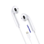 Polosmart PBS226 Lightning Kablolu Kulak İçi Kulaklık Beyaz - 1