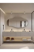 CG HOME Boy Aynası, Asimetrik Ayna, Banyo Aynası, Asimetrik Boyayna, Duvar Aynası thumbnail 3