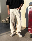 Ultra Premium UN Design Splash Baggy Kot Pantolon - 1